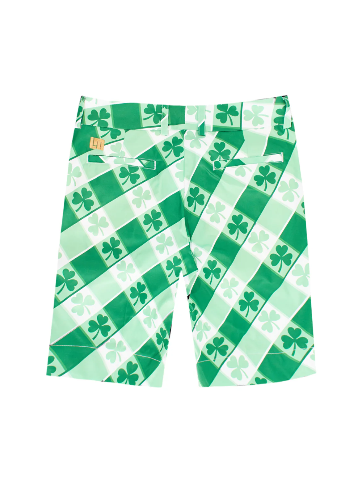 Womens Bermuda Short - Shamrock Plaid - Image 3