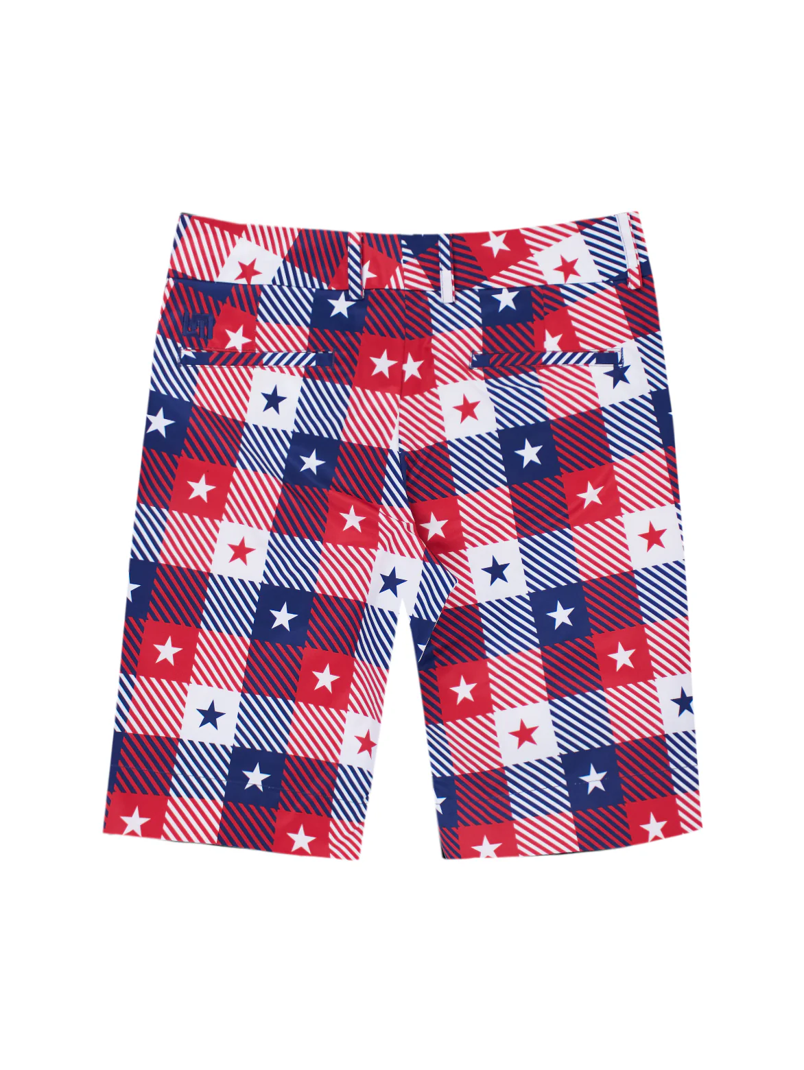 Womens Bermuda Short - Star Plaid - Image 3