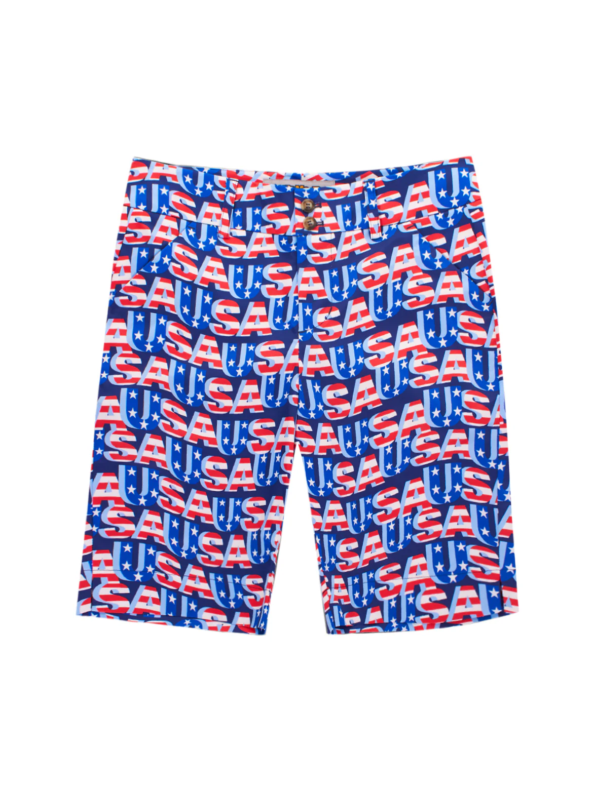 Womens Bermuda Short - USA Wave