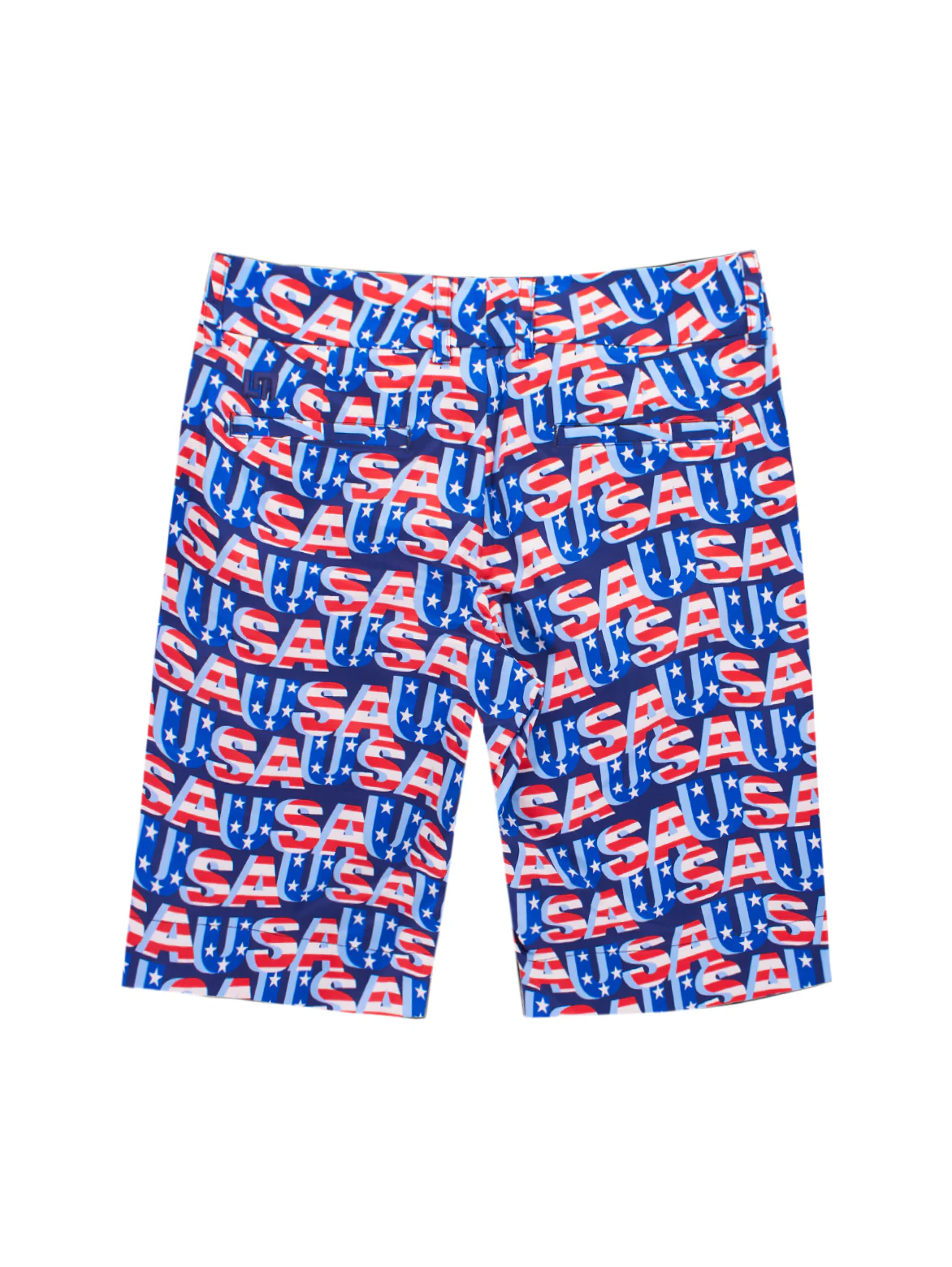 Womens Bermuda Short - USA Wave - Image 3