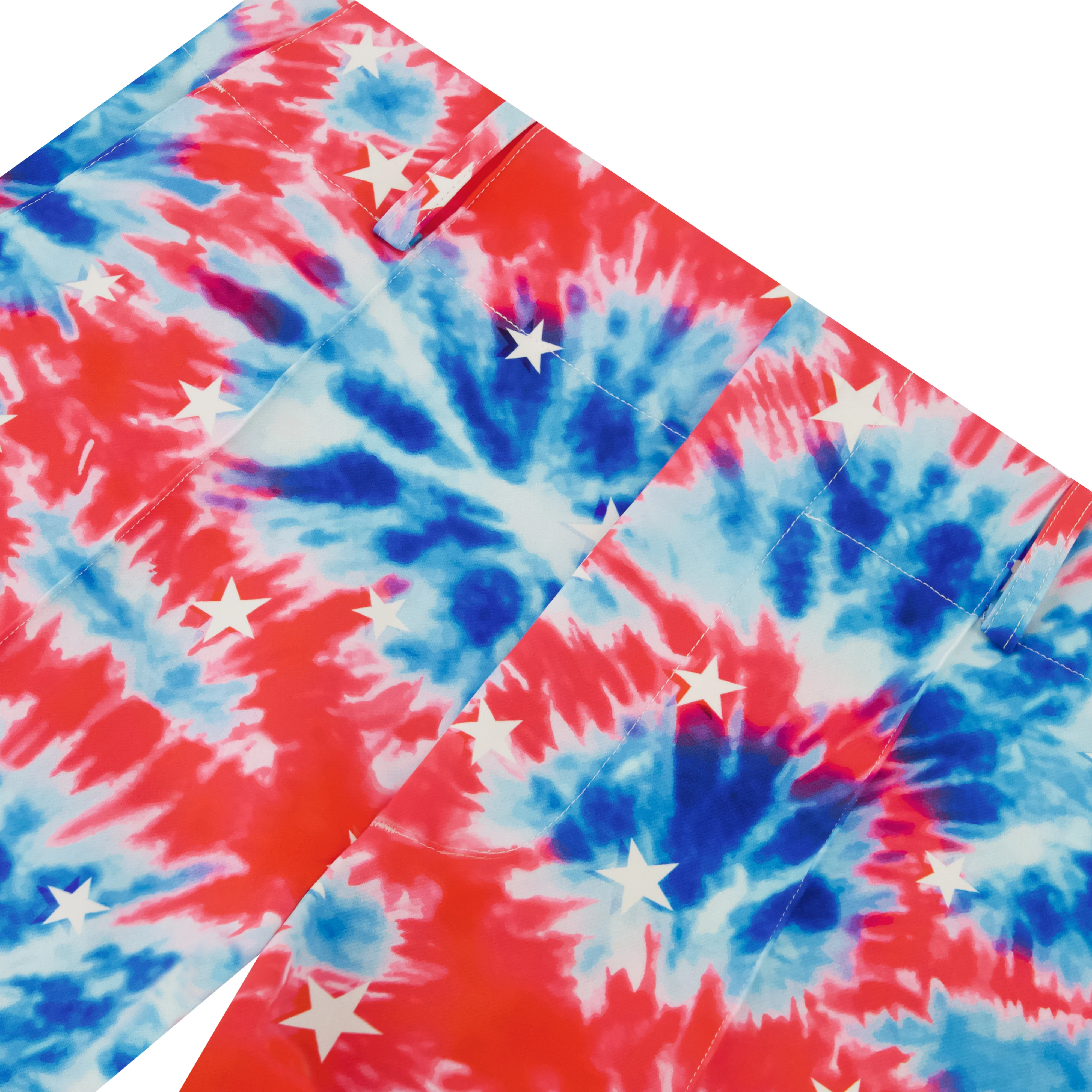 Womens Club Short - Tie Dye Americana - Image 3