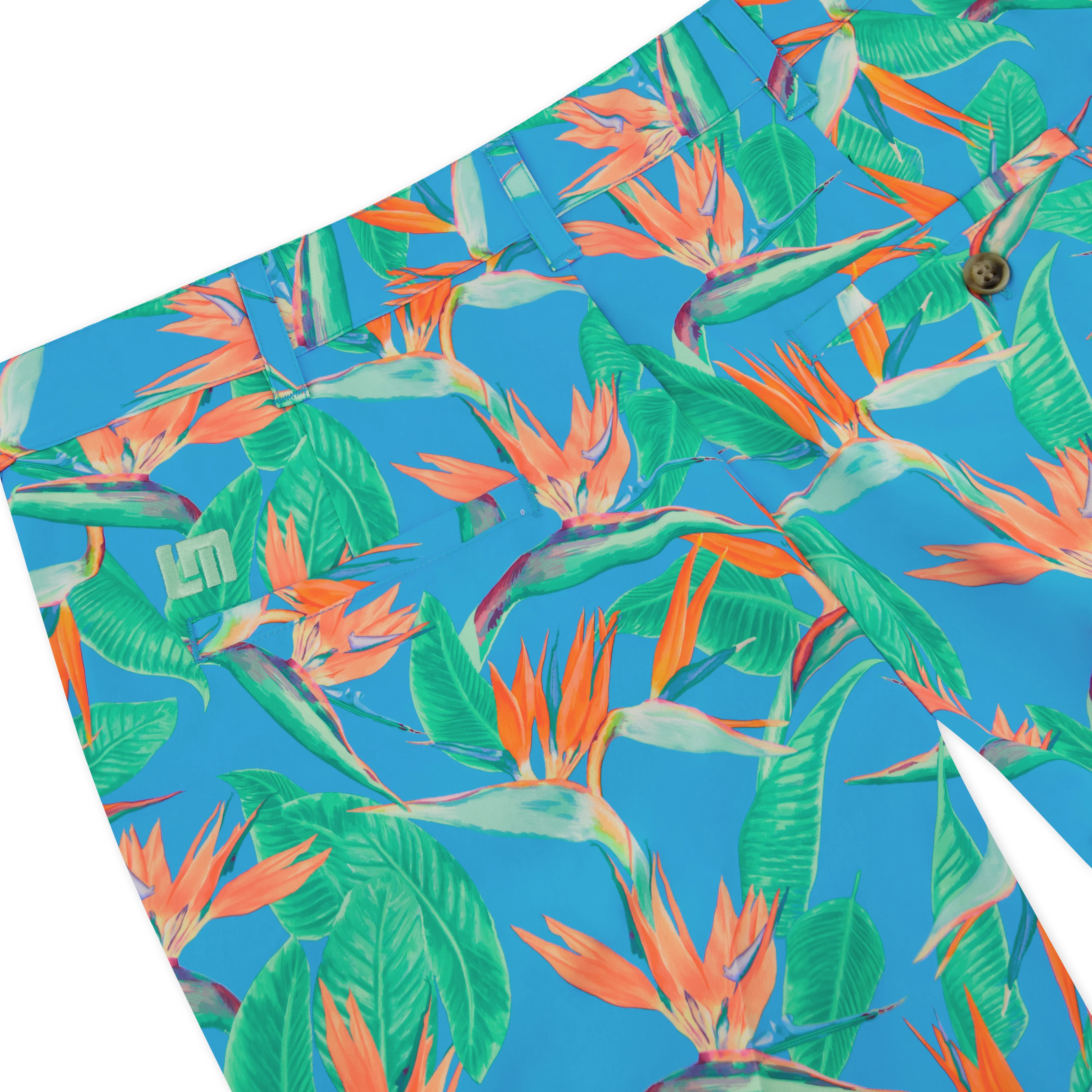 Heritage Short - Birds of Paradise Blue - Image 3