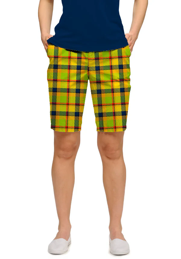 Margarita Plaid Women's Bermuda Short - MTO