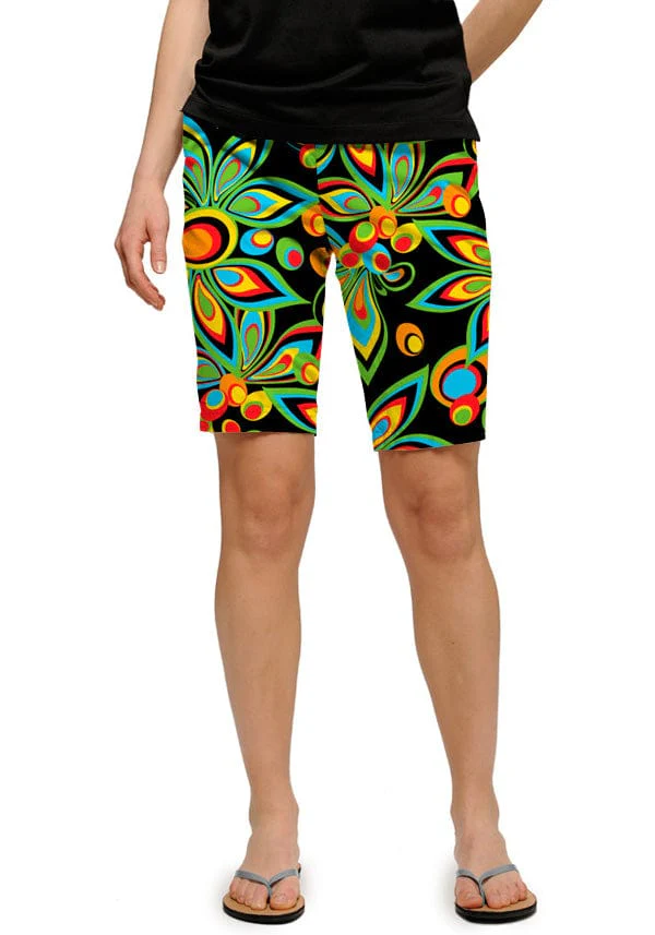 Shagadelic Black Women's Bermuda Short  - MTO