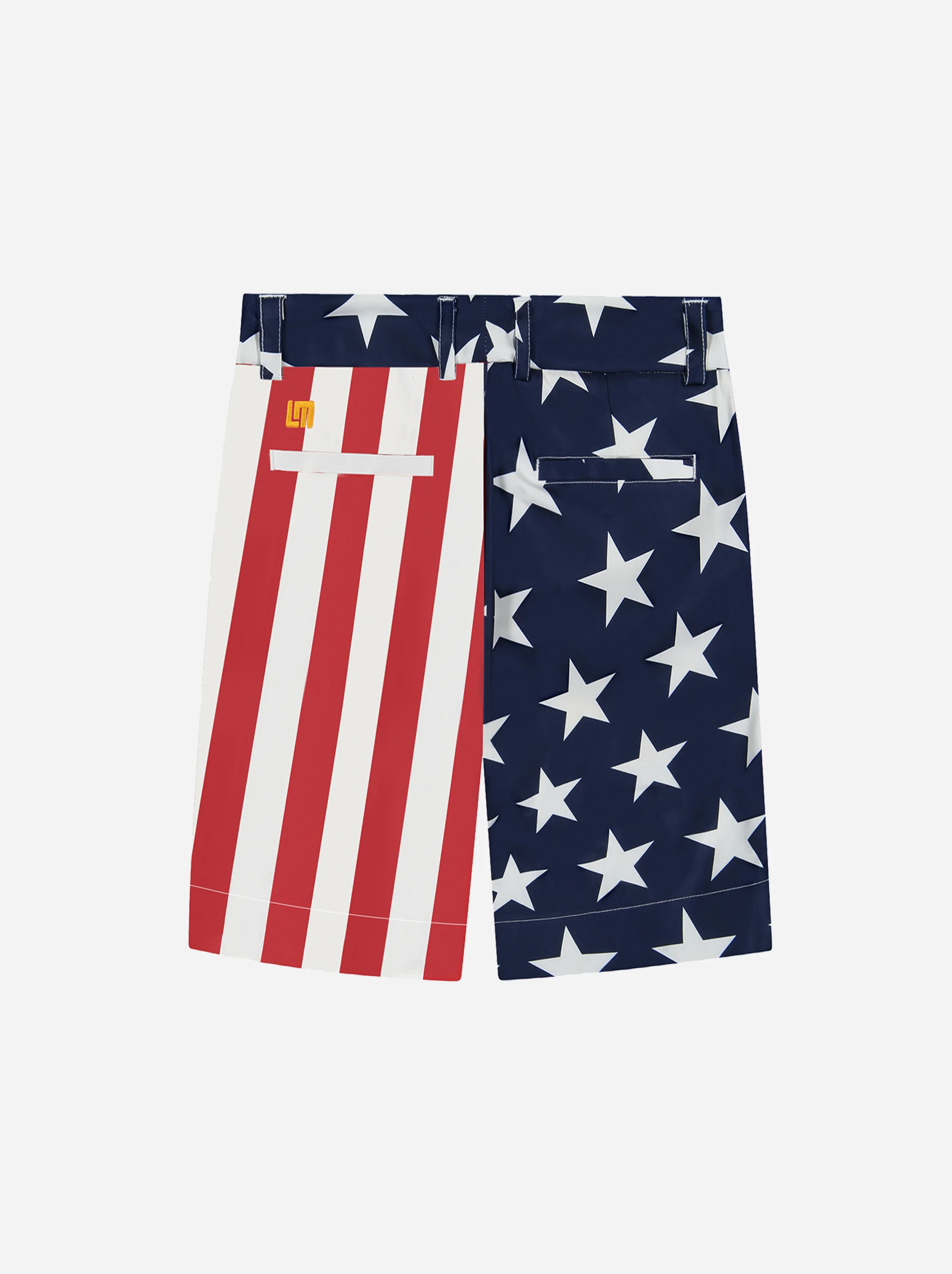 Womens Bermuda Short - Stars & Stripes - Image 3