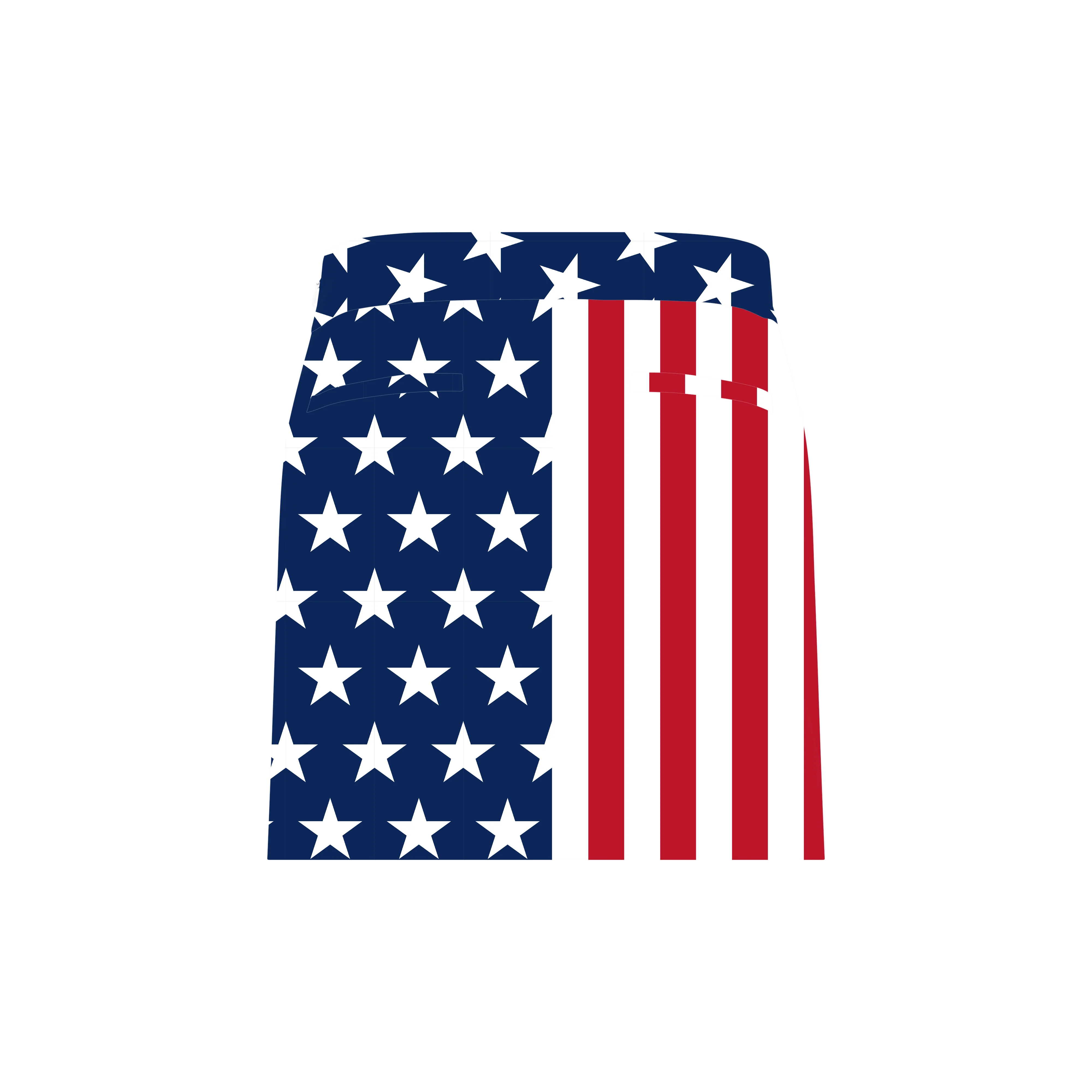 Stars & Stripes Women's Classic Skort/Skirt - MTO - Image 2