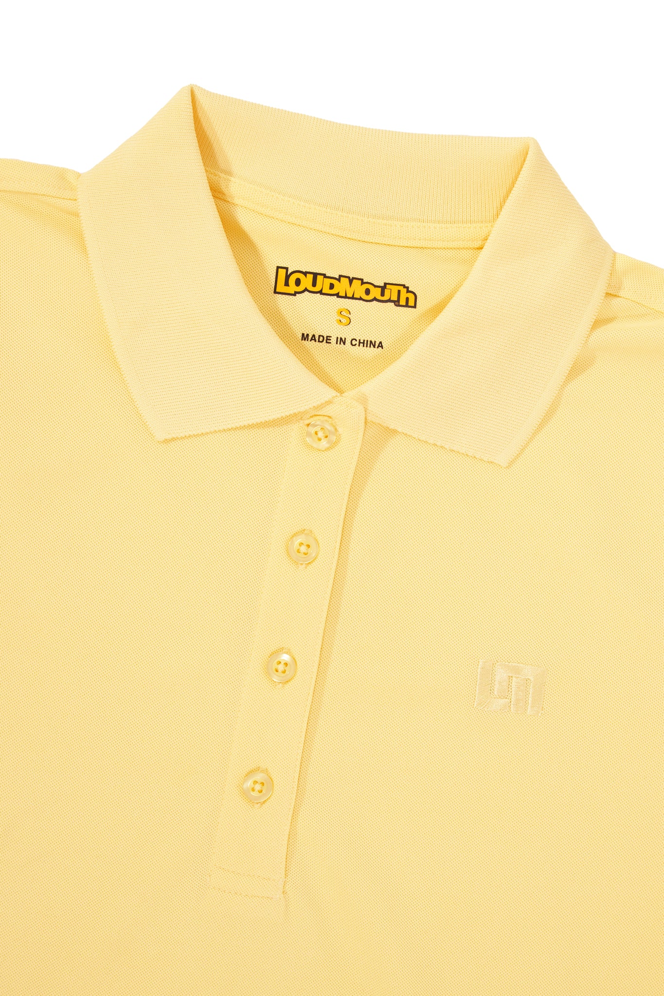 Womens Heritage Polo - Light Yellow - Image 2